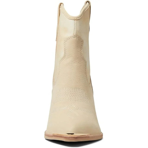 Dolce Vita Women's Nashe Western Bootie in Vanilla Nubuck. Sz: 9.5 - Picture 2 of 13